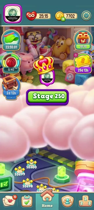 Toy Blast Level-10300Stage/250