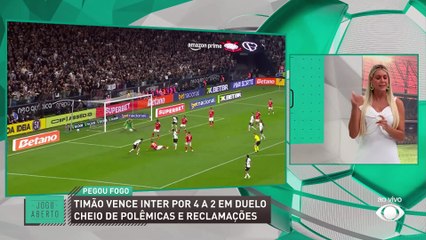 Renata Fan: Inter foi prejudicado pela arbitragem contra o Corinthians