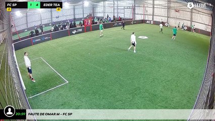 Faute de Omar M - Fc Sp