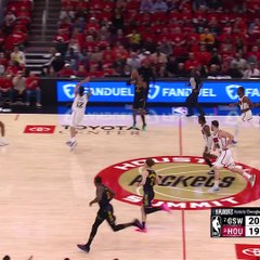 Los seis triples de Buddy Hield ante los Rockets en la primera mitad