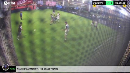 Faute de Aymeric A - Us Stade Pierre