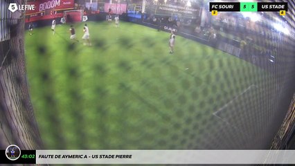 Faute de Aymeric A - Us Stade Pierre