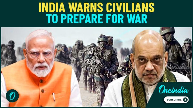 India-Pak Tensions | India prepares for war | Civilian defence drills ordered