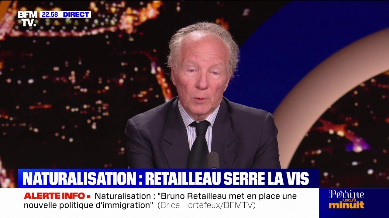 Référendum sur l'immigration: "J'y suis favorable", indique Brice Hortefeux, ancien ministre de l'Intérieur