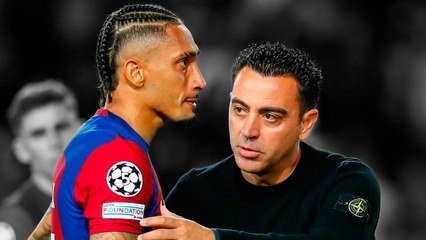 Raphinha sobre Xavi Hernández cuando era entrenador del Barcelona: "Me daba minutos cuando no había otro"
