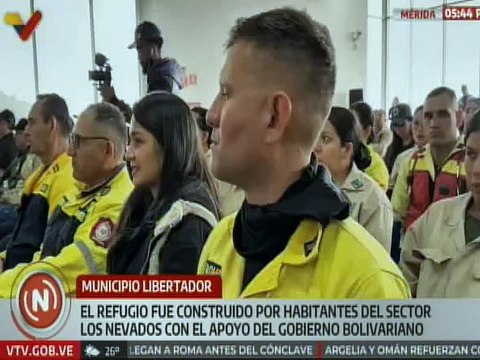 Mérida | Gobierno Bolivariano inaugura refugio para montañistas en el Parque Nacional Sierra Nevada