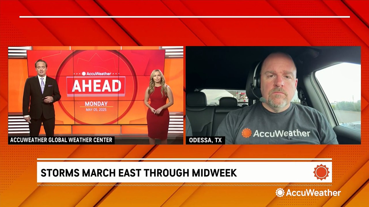 Severe storms bring a risk for tornadoes and hail to Texas on Cinco de Mayo