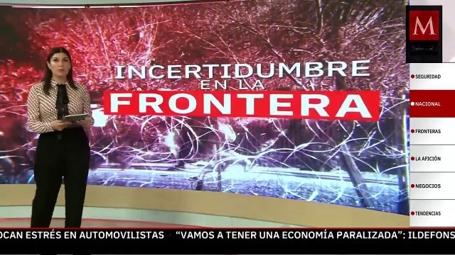 Binomios caninos revisan unidades que cruzan frontera con Estados Unidos