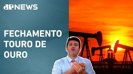 Petróleo e juros futuros pesam no Ibovespa | FECHAMENTO TOURO DE OURO