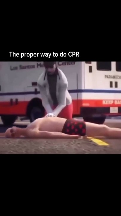 The proper way to do CPR