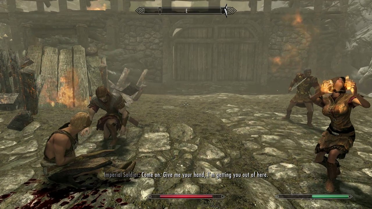 Skyrim SE. Moving setstage 170 trigger test to the walkway