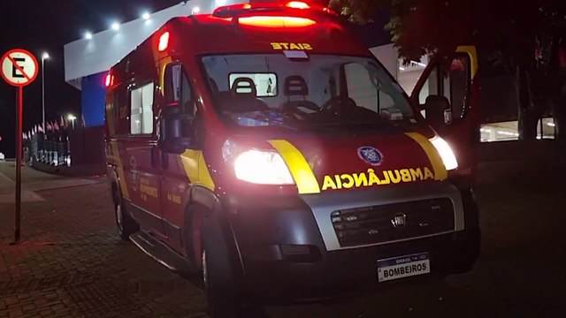 Homem encontrado caído na Avenida Tito Muffato é socorrido pelo Siate