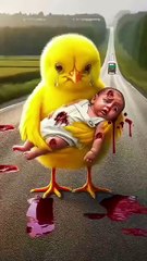 Chick saved kid