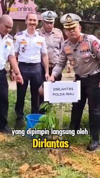 Ditlantas Polda Riau Sosialisasi Tertib Lalu Lintas dan Green Policing di SMKN 7