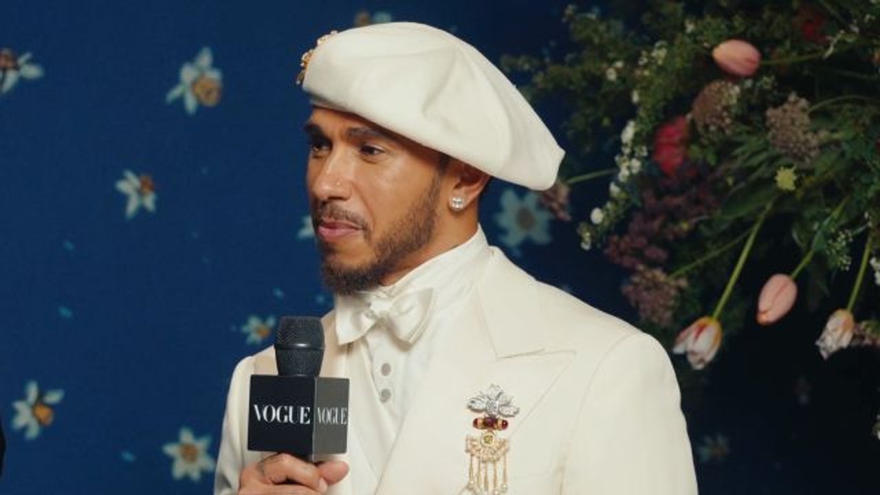 Lewis Hamilton on Being Named Met Gala Co-Chair