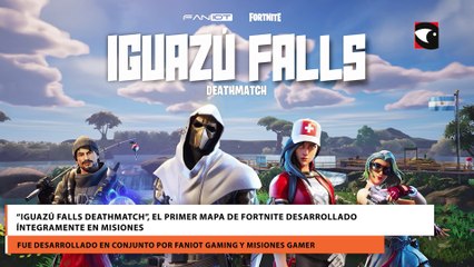 “Iguazú Falls Deathmatch”, el primer mapa de Fortnite desarrollado íntegramente en Misiones