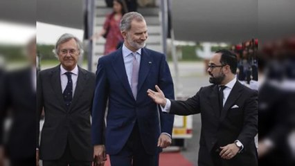 Felipe VI llega a Santo Domingo para Congreso Mundial del Derecho