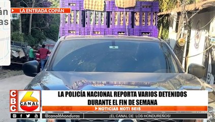 La Policía Nacional reporta varios detenidos durante el fin de semana