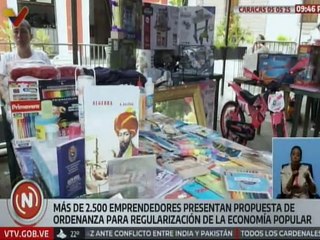 Caracas | Emprendedores presentan propuesta de ordenanza para regular la economía popular
