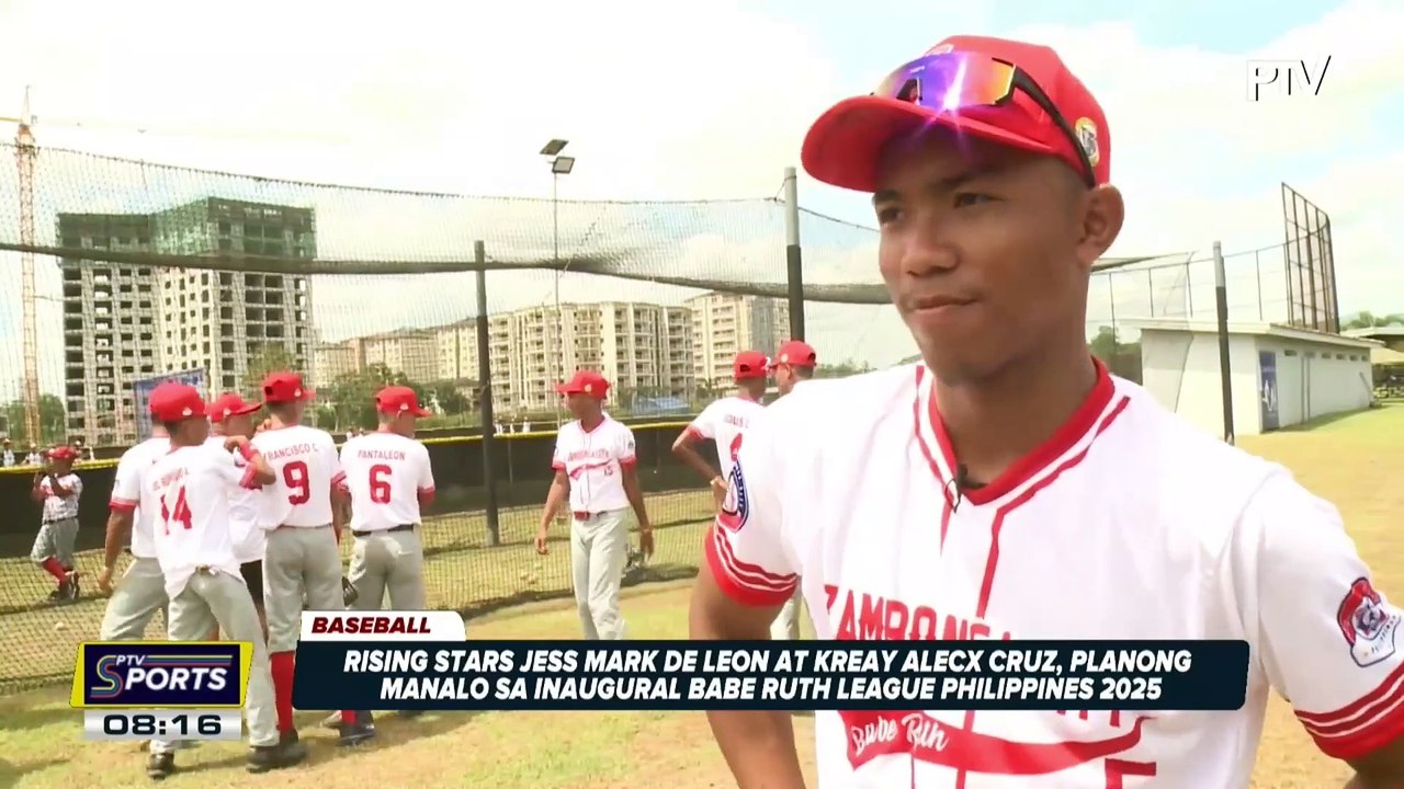 Rising stars Jess Mark De Leon at Kreay Alex Cruz, planong manalo sa inaugural Babe Ruth...