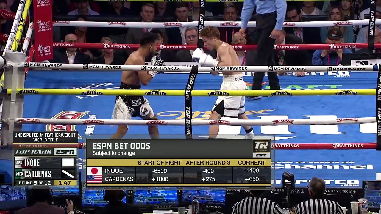 Naoya Inoue vs. Ramon Cardenas Full Fight TKO