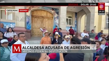 Piden destitución de alcaldesa de Capulhuac, Edomex, tras golpiza a psicóloga del DIF