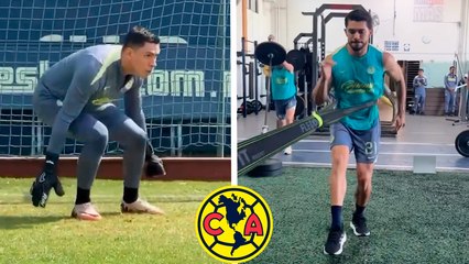 América vs. Pachuca: Henry Martín y Luis Malagón entrenan con sus compañeros con la Liguilla en la mira