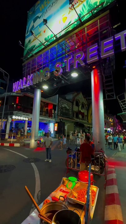 “Pattaya beach and walking street.🇹🇭
