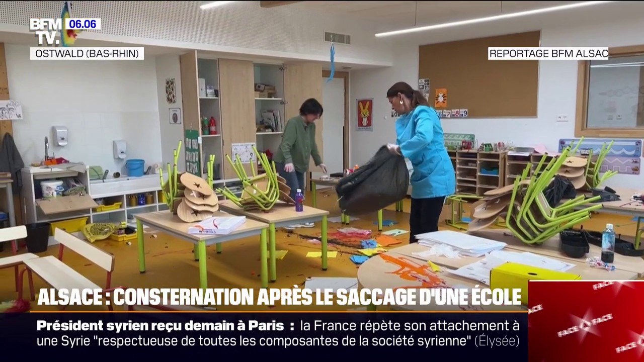 Alsace: deux classes d'une école maternelle d'Ostwald saccagées