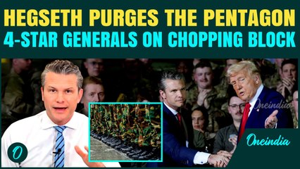 Trump’s Brutal Military Overhaul: Pentagon Purge Ignites, Hegseth Drops Hammer -4-Star Generals Axed