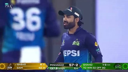 Big Moment – Babar Azam Wicket!  Multan vs Peshawar  Match 25  HBL PSL