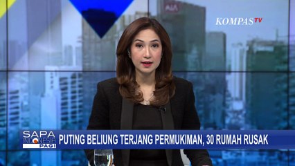 Ngeri! Puting Beliung Terjang Gorontalo, Atap Rumah Porak-Poranda