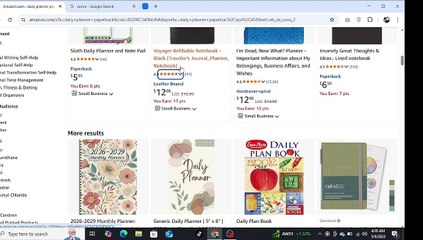 "Design Daily Planners on Canva & Make Money on Amazon KDP (No Experience Needed!) 💸📒"