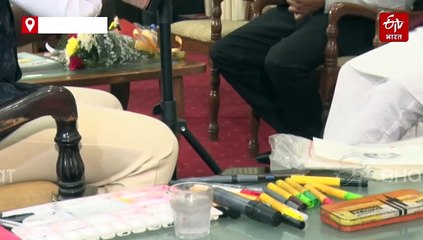 विश्व कार्टून दिवस पर डिप्टी सीएम अरुण साव ने बनाई तस्वीर