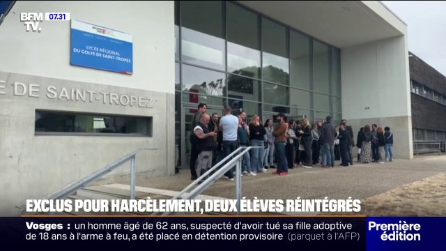Je trouve ça inadmissible : exclus pour harcèlement, deux élèves réintégrés dans leur lycée du Var