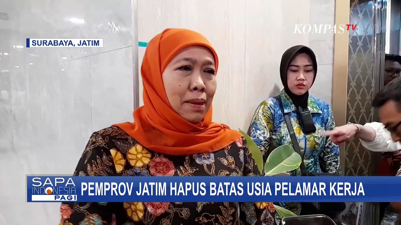 Gelombang PHK, Gubernur Jatim Khofifah Minta Pengusaha Cabut Batas Usia bagi Pelamar Kerja
