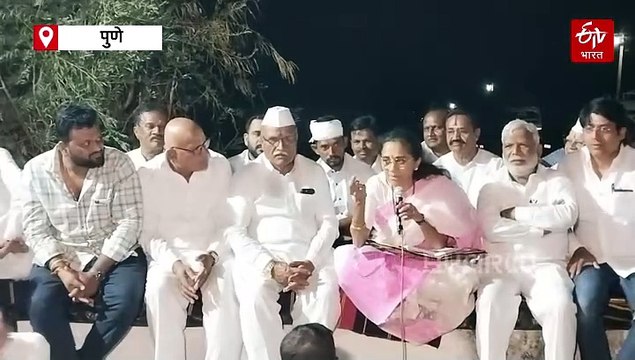 पुरंदर तालुक्यात तुमची जमीन!; सुप्रिया सुळेंसमोरच गावकऱ्यांचा आरोप, म्हणाल्या 'तर सगळी जमीन माझी...'