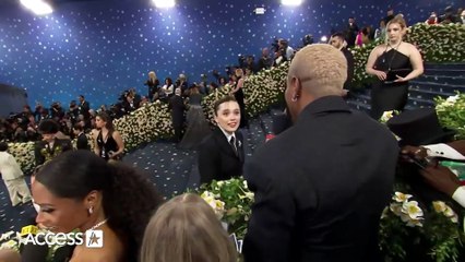 Aimee Lou Wood Wants To 'Debrief' w_ Walton Goggins At 2025 Met Gala