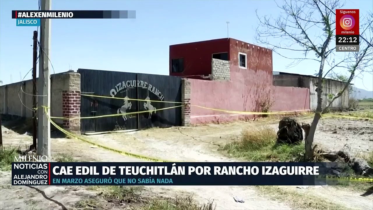 Detienen al alcalde de Teuchitlán por presuntos nexos con red criminal en rancho Izaguirre