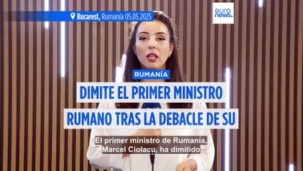 Dimite Marcel Ciolacu, el primer ministro rumano tras la debacle de su candidato en las elecciones