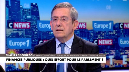 Charles de Courson : «On peut parfaitement réduire le budget de l'Assemblée nationale et le Sénat»