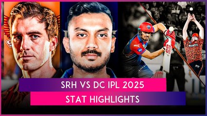 SRH vs DC IPL 2025 Stat Highlights: Unfortunate Washout Seals Fate of Sunrisers Hyderabad