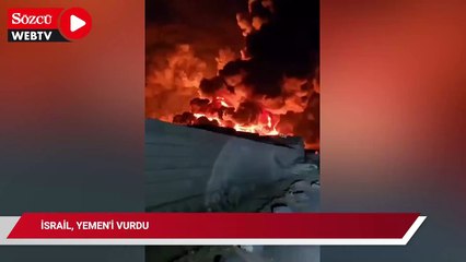 İsrail, Yemen'i vurdu
