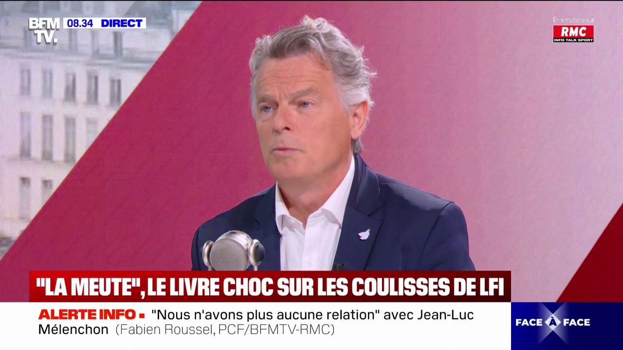 Fabien Roussel: "J'ai cru comprendre que les comportements de la direction de LFI se rapprochaient de comportements d'une secte"
