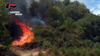 Taormina - Arrestato un 59enne, per l'incendio di vaste proporzioni (06.05.25)
