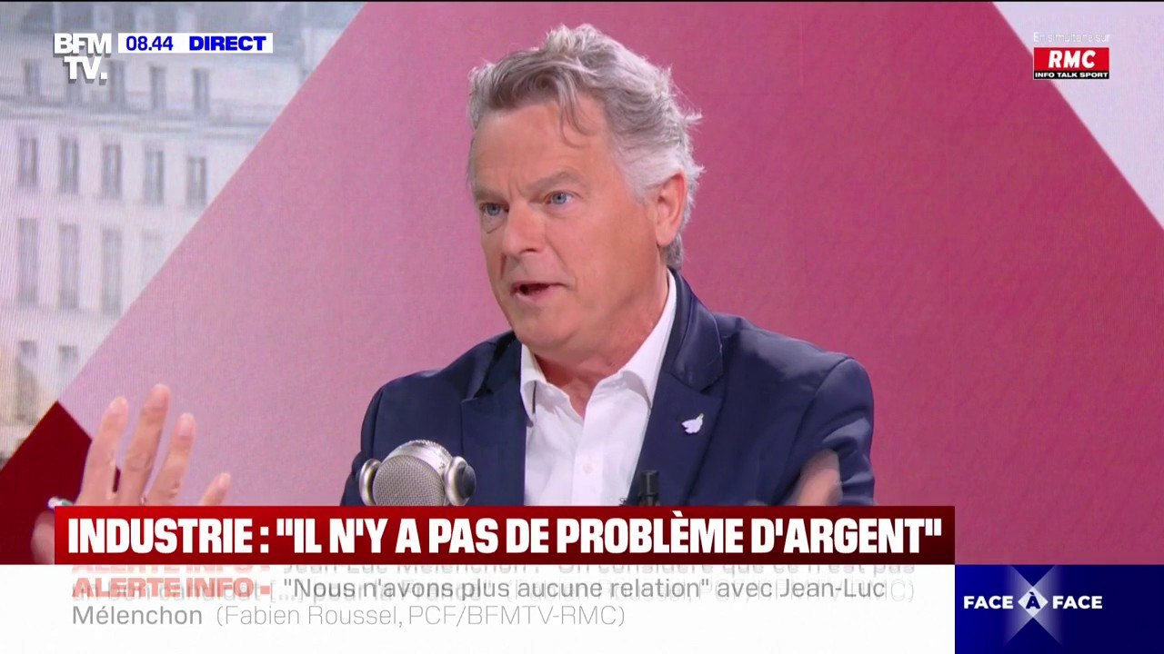 Investissements de l'UE dans l'industrie: "Il n'y pas de problème d'argent", assure Fabien Roussel (PCF)