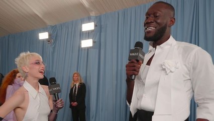 Stormzy Embodies the Morning After Met Gala