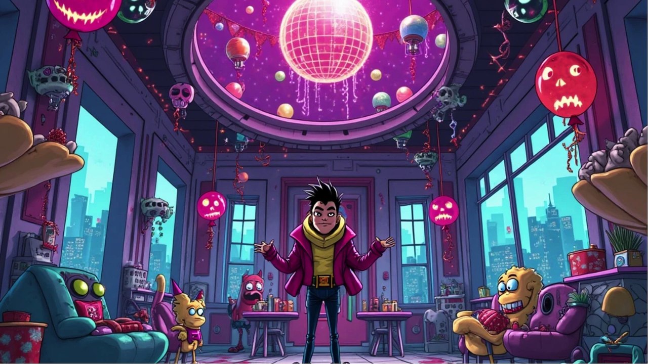 Raven’s Birthday: Beast Boy Plans It All teen titans  ⁨@smilentales⁩