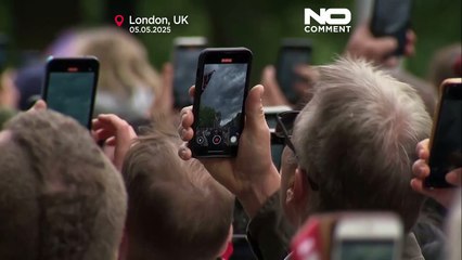 En images, la famille royale britannique aux célébrations du 80ᵉ anniversaire du VE Day