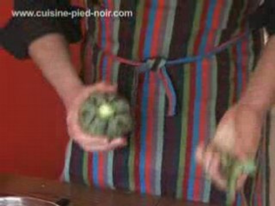 Première étape de la préparation du couscous